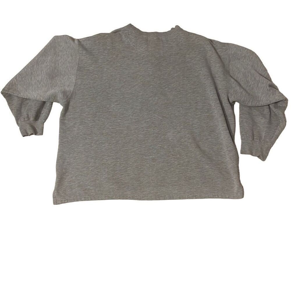 American Eagle Outfitters Vintage Women's Gray Long Sleeve Sweater Size Large - Picture 4 of 5
